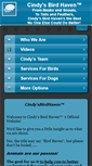 Mobile Screenshot of cindysbirdhaven.com